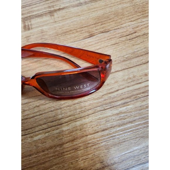 Nine West Sunglasses Womens Fashion 100% UV Protection Orange - Picture 2 of 3